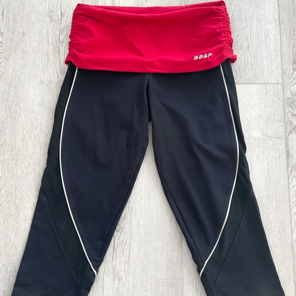 Bebe Sport | Yoga crop fold over leggings - Picture 2 of 4